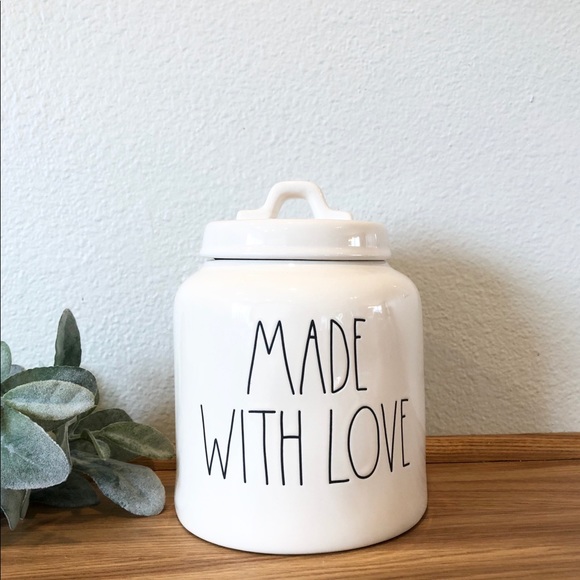 Rae Dunn Accessories - Rae Dunn MADE WITH LOVE Canister